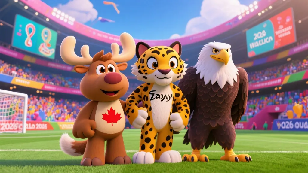 揭秘2026世界杯吉祥物：Maple、Zayu与Clutch背后的文化密码与狂欢寓意